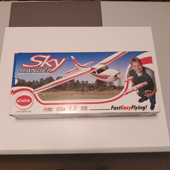 Cox Sky Ranger RTF Electric R/C Airplane Complete w/2.4 Ghz Radio  - *PARTS ONLY - Picture 1 of 10
